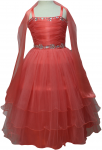 GIRLS CASUAL DRESSES  (0232322) CORAL